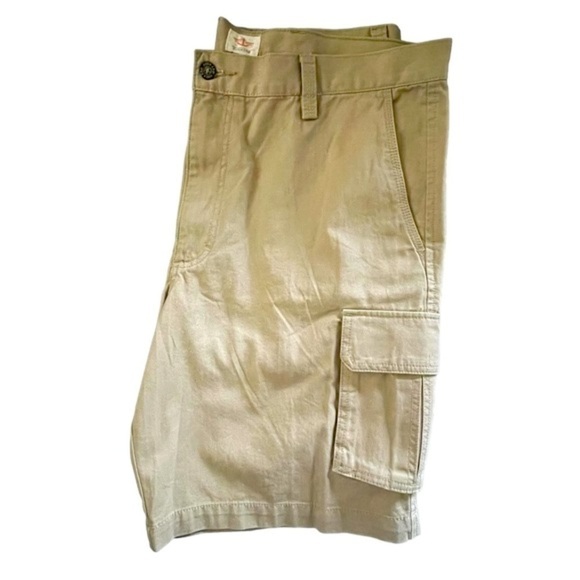 DOCKERS CARGO PANTS TAN SIZE 38   NWOT - Picture 7 of 9